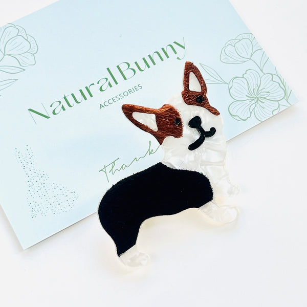 Cardigan Welsh Corgi Brooch