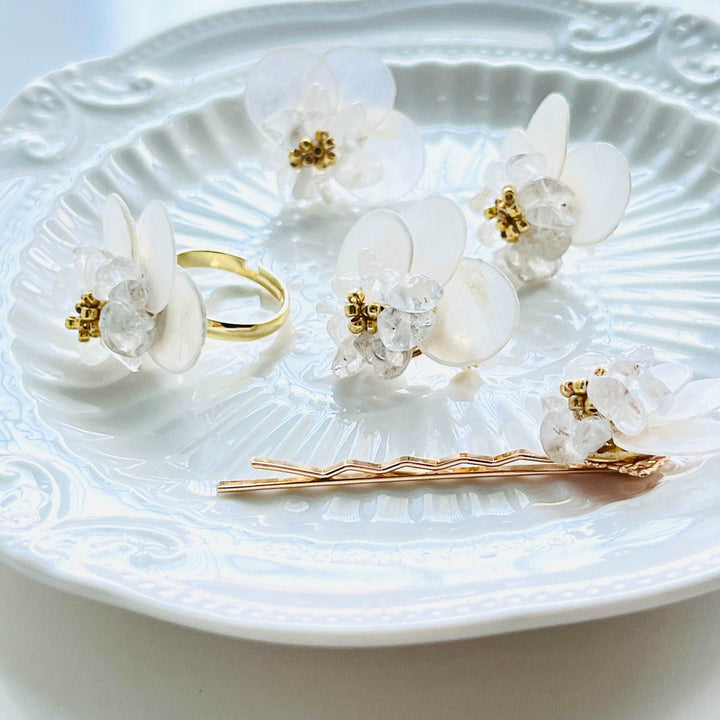 Cloud Flower Brooch