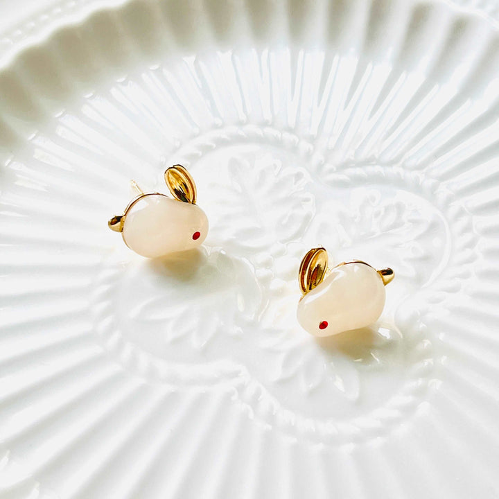 Lucky Rabbit Stud Earrings