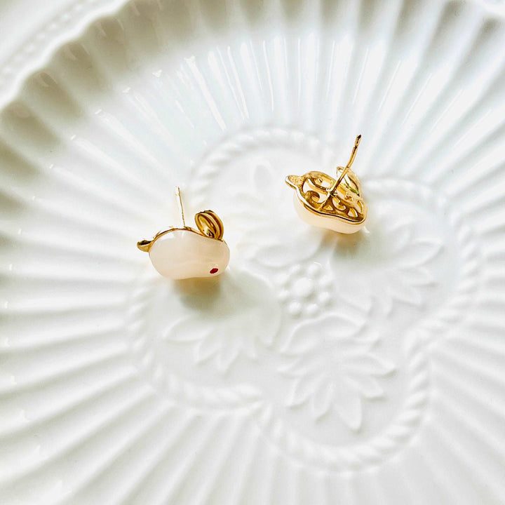 Lucky Rabbit Stud Earrings