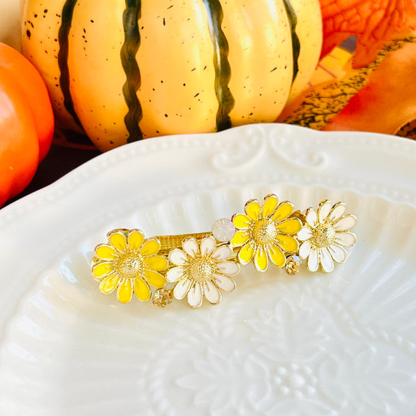 Daisy Hair Barrette