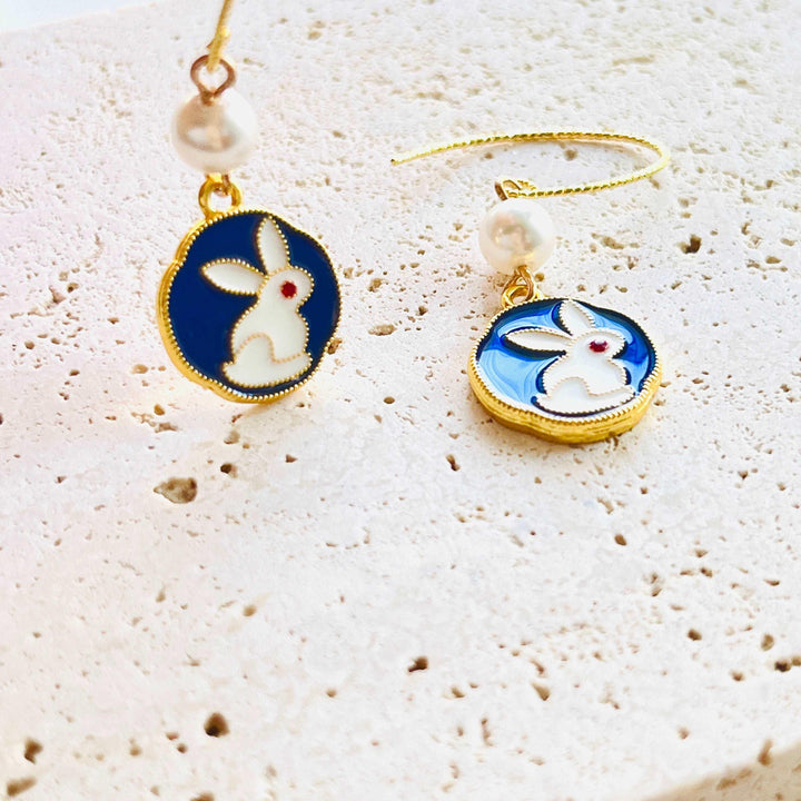 Double Sided Bunny Hook Earrings