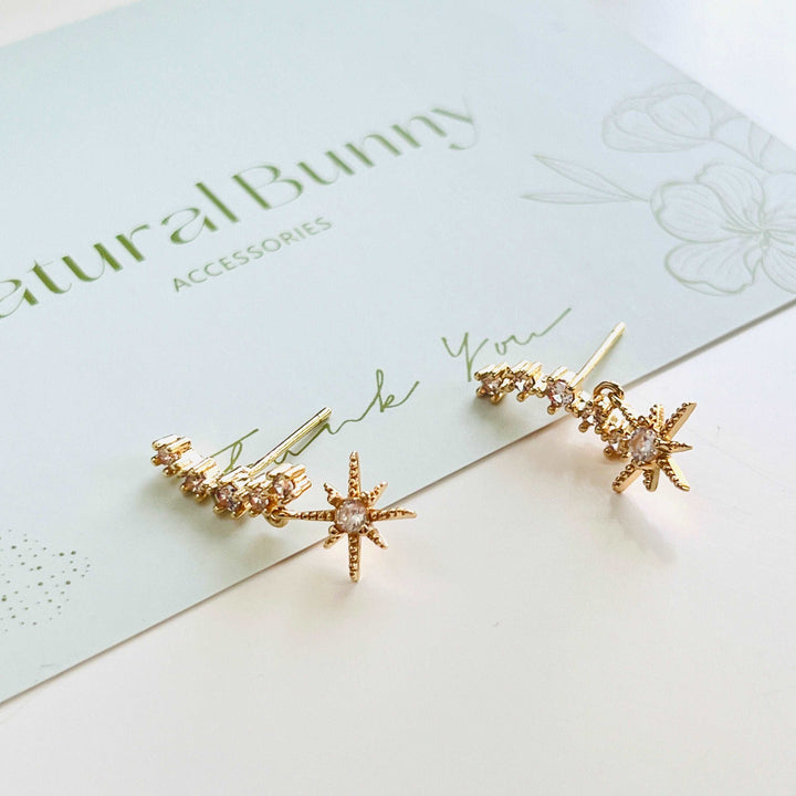 North Star Dangle Earrings