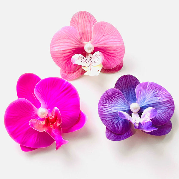 Phalaenopsis Orchid Hair Clip