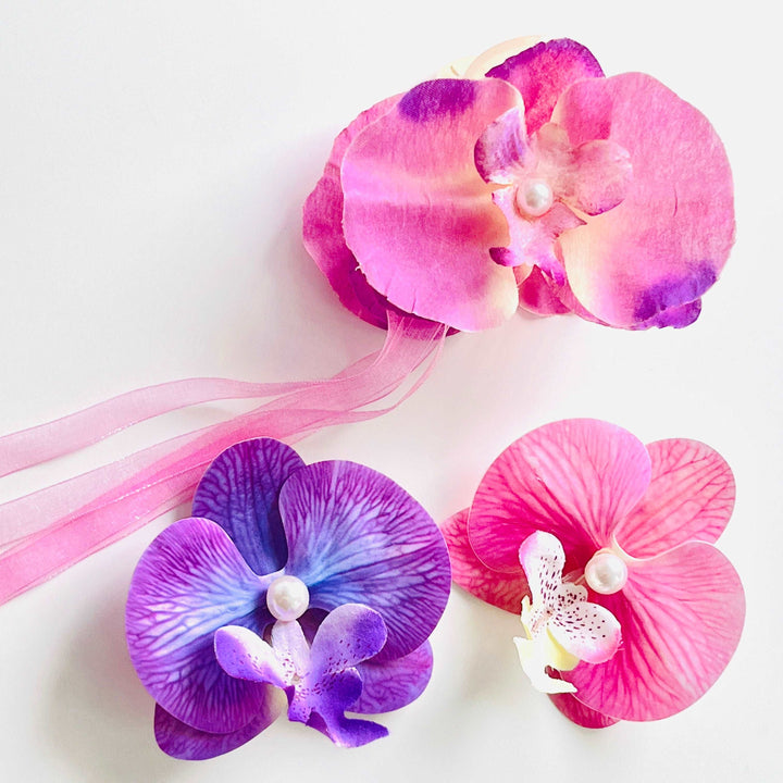 Phalaenopsis Orchid Hair Clip