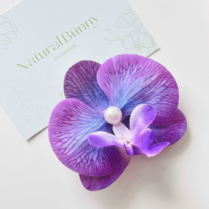 Phalaenopsis Orchid Hair Clip