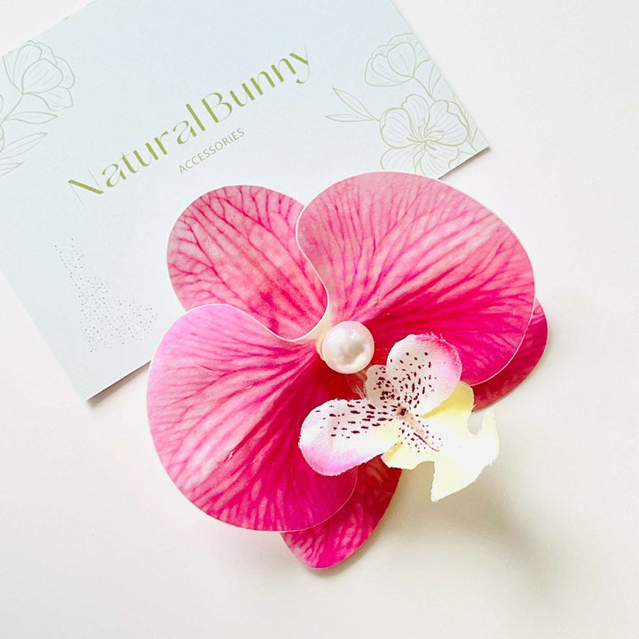 Phalaenopsis Orchid Hair Clip