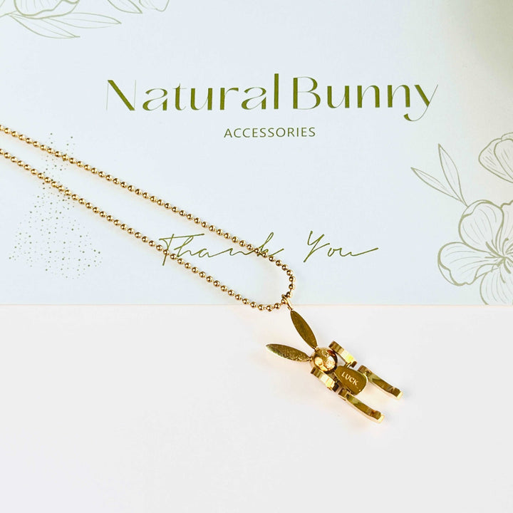 Rabbit Robot Pendant Necklace