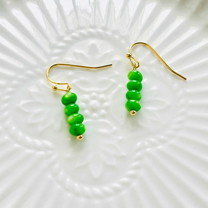 Sweet Pea Hook Earrings