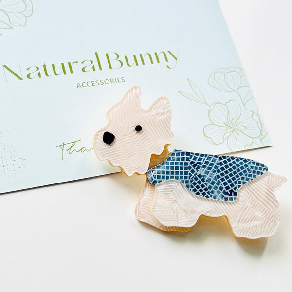 West Highland White Terrier Brooch