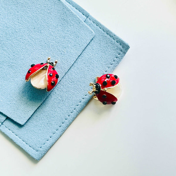 Cute Ladybird Brooch Pin